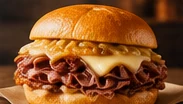 Roast Beef Melt sandwich