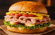 Turkey Club sandwich